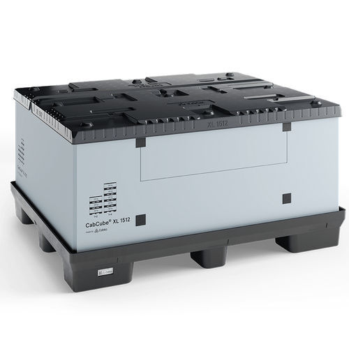 Caisse-palette en polypropylène - CabCube XL 1512 (9F) - Cabka - en polyéthylène / de transport / de stockage
