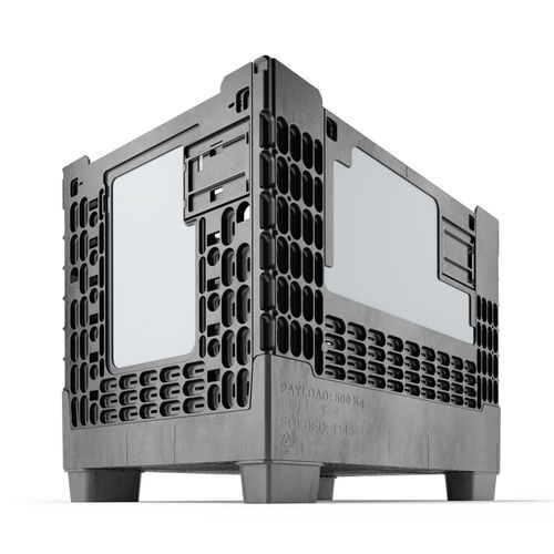 Conteneur de manutention - CabFold Hybrid E755 4F - Cabka - de stockage / en métal / en plastique