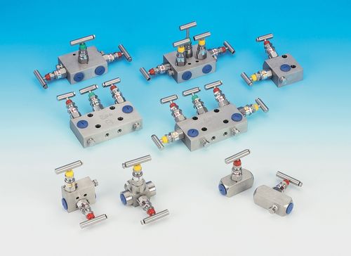 Manifold 5 voies - BULK - en inox / pour instrument de mesure