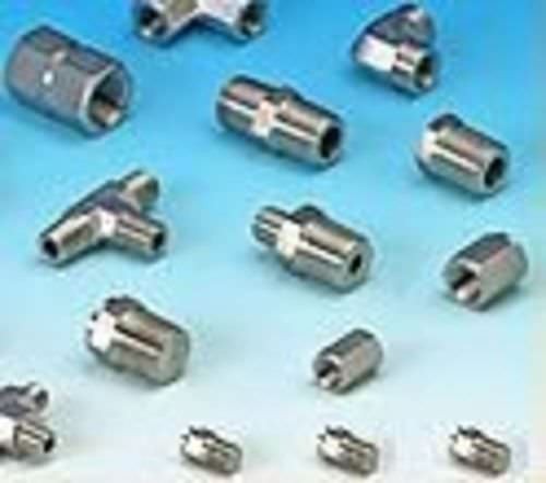 Raccord hydraulique - 1/8" - 1" - BULK - à visser / en acier inoxydable / pour manutention de précision