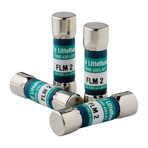 Fusible cylindrique - FLM series - Littelfuse - retardé / midget / pour transformateur