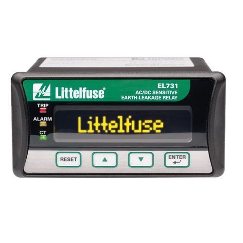 Relais de protection de fuite à la terre - EL731 series - Littelfuse - de température / 1NO/NF / AC/DC
