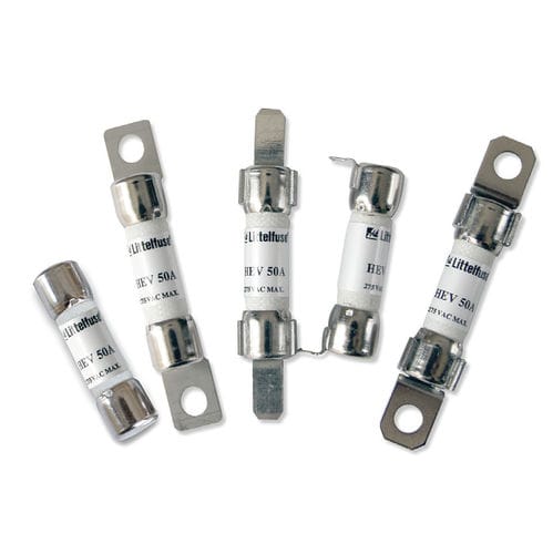 Fusible axial - LC HEV series - Littelfuse - lame / cartouche / retardé