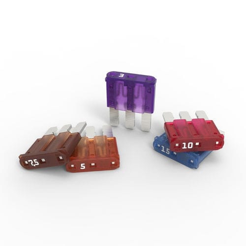 Fusible subminiature - MICRO3 series  - Littelfuse - lame / DC / pour automobile