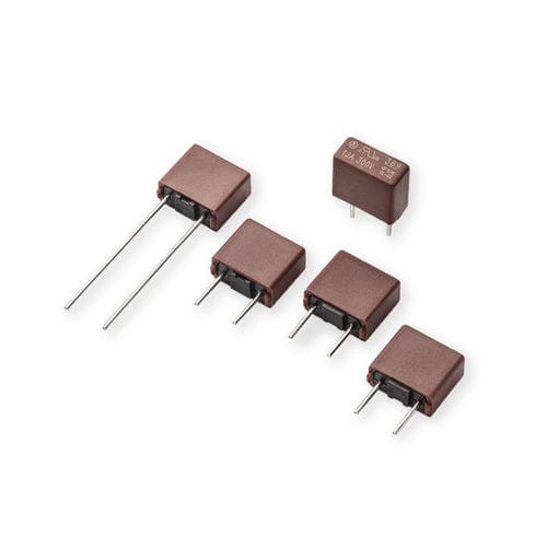 Fusible subminiature - 369 series - Littelfuse - compact / radial / retardé