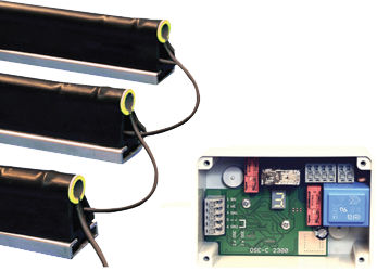 Capteur optique pour bord sensible - OPC-S 4501 - FRABA VITECTOR - intégrable / compact