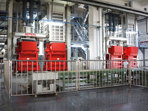 Presse à balles pour textiles - AUTEFA SOLUTIONS - verticale