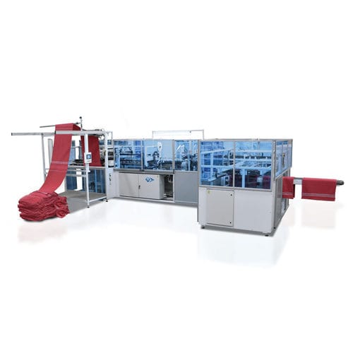 Ligne de couture transversale - ESI-1200 - AUTOMATEX - pour tissus éponge