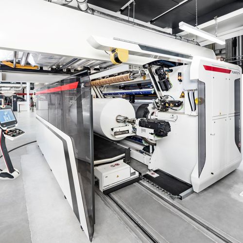 Enrouleuse de film - FILMATIC II N - W&H Group - automatique / pour ligne d'extrusion / de process
