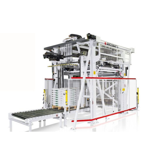 Système de palettisation couche par couche - ARCOMAT 3+ - W&H Group - de cheminée / automatique