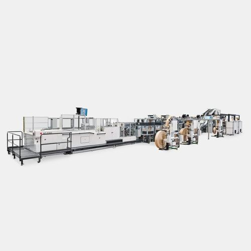 Machine de fabrication de sacs en papier - AD 8360 - W&H Group - automatique / à grande vitesse