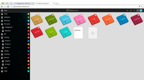 Logiciel de reporting - StreamLive - CALDERA - de planification / de workflow / de process