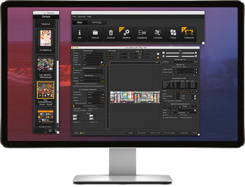 Logiciel de gestion - VisualRIP+ - CALDERA - de calibration / de workflow / de correspondance de couleurs