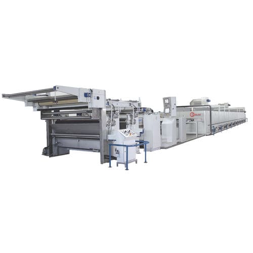Sécheur à lit fluidisé - STENTEX - Canlar Mechatronics Inc - à tambour rotatif / continu / pour l'industrie textile