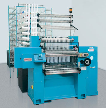 Machine à tricoter à crochet - 609/B8 - COMEZ - plate / à grande vitesse / industrielle