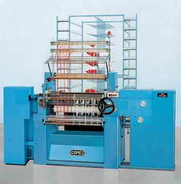 Machine à tricoter à crochet - 808 DECOR - COMEZ - plate / à grande vitesse / industrielle