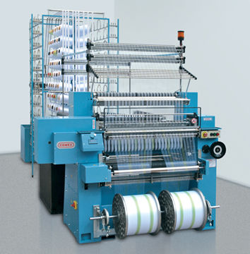 Machine à tricoter à crochet - 829/B3 - COMEZ - plate / à grande vitesse / industrielle