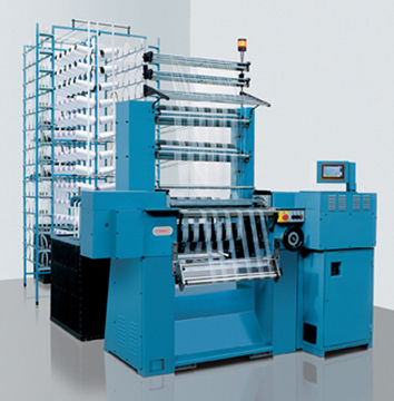 Machine à tricoter à crochet - CT-8B/600 - COMEZ - plate / entièrement automatique / industrielle