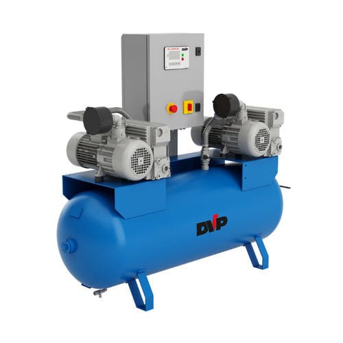 Système de vide lubrifié - CPA DUPLEX series - DVP Vacuum Technology - industriel / centralisé