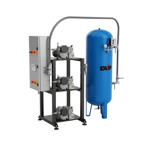 Système de vide lubrifié - CPA TRIPLEX H series - DVP Vacuum Technology - médical / industriel / automatique