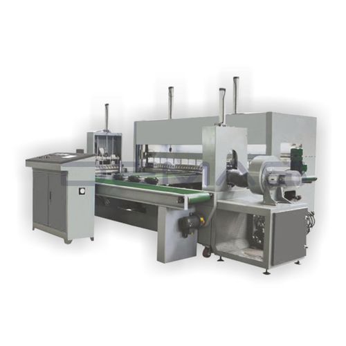 Machine d'emballage automatique - PK.500 - DEMAS MAKINE - sous film / pour l'industrie textile / avec barre de soudure