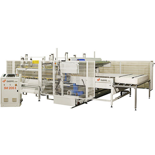 Machine d'emballage automatique - SM205 E - DUEFFE - horizontale / pour matelas / pour l'industrie textile