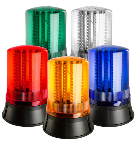 Feu tournant - LED401-400 - Moflash Signalling - permanent / clignotant / flash