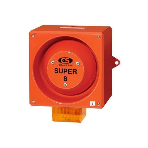 Sirène électronique - YL80 Super - Moflash Signalling - résistante aux intempéries / résistante au feu / IP66