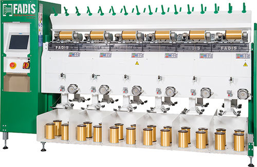 Machine de bobinage pour fil de soie - SINCRO series - FADIS