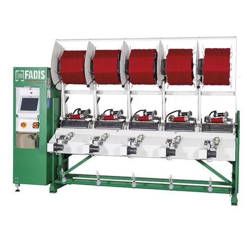 Machine de bobinage de fils textiles - SINCRO D SW - PREMIUM - FADIS - croisé / de précision / d'écheveau à cône