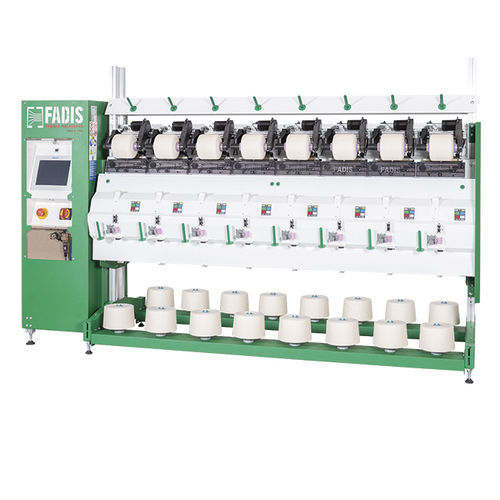 Machine de bobinage de fils textiles - SINCRO PLUS  series - FADIS - croisé / de process / de précision