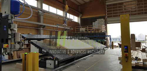 Machine de fabrication de panneaux - BOS-FRAM - HANDSAEME MACHINERY - automatique / pour chantier de construction / pour l'industrie du bois