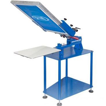 Machine de sérigraphie manuelle - SIDEWINDER SOLO™  - M&R - couleur / pour textiles / à plat
