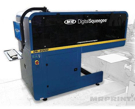 Machine de sérigraphie automatique - DS-4000 - M&R - à 8 couleurs / à 10 couleurs / à 9 couleurs