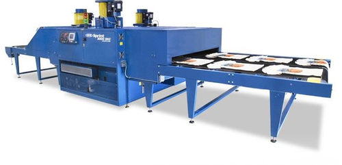 Sécheur à air chaud - SPRINT® 3000 DHZ - M&R - pour l'industrie textile / avec convoyeur à bande