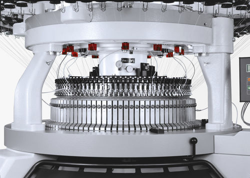 Machine à tricoter circulaire - OV 3.2 QCE - MAYER & CIE - jersey double / industrielle