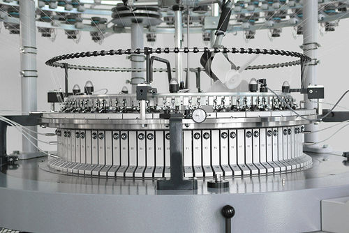 Machine à tricoter circulaire - MBF 3.2 - MAYER & CIE - jersey simple / industrielle