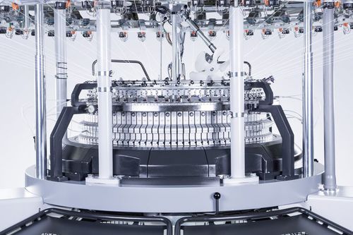 Machine à tricoter circulaire - MJ 3.2 E - MAYER & CIE - jersey simple / industrielle