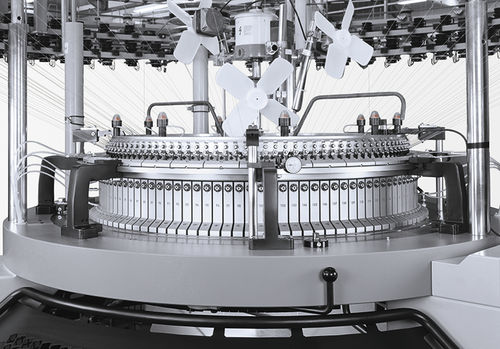 Machine à tricoter circulaire - MV 4-3.2 II - MAYER & CIE - jersey simple / industrielle