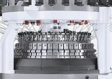 Machine à tricoter circulaire - OVJA 1.6 E (3WT) - MAYER & CIE - jersey double / industrielle