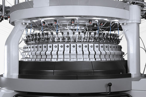 Machine à tricoter circulaire - OVJA 1.6 EM - MAYER & CIE - jersey double / industrielle