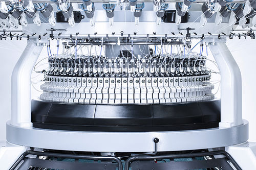 Machine à tricoter circulaire - OVJA 2.4 EM - MAYER & CIE - jersey double / industrielle