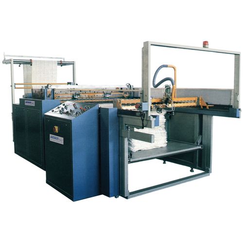 Machine de découpe transversale - T.T.A. 200 - TUF  - MONTI-MAC - par guillotine / pour textiles / automatique