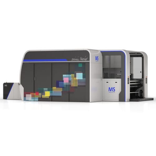 Machine d'impression pour textiles - Mini Lario - MS PRINTING SOLUTIONS - à 8 couleurs / à grande vitesse