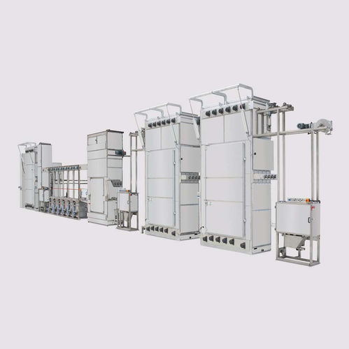 Machine de teinture continue - MFR H - MÜLLER FRICK - pour textiles / pour textile en bandes