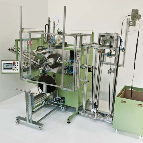 Enrouleuse de bande - UV60 series - MÜLLER FRICK - automatique / motorisée / pour ligne d'extrusion