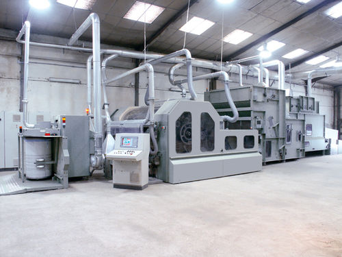Machine de cardage pour fibres de raphia - NSC FIBRE TO YARN