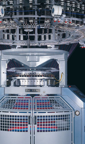 Machine à tricoter circulaire - KSCS - PAI LUNG - industrielle
