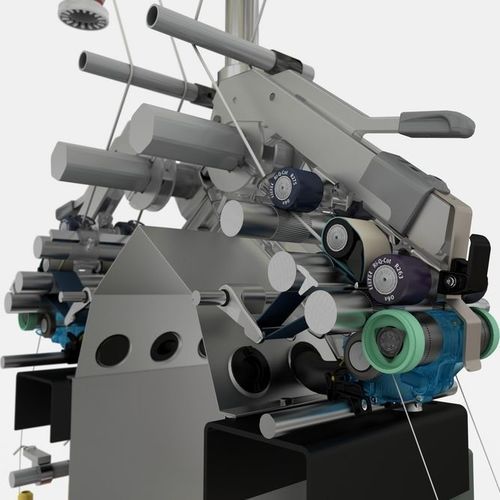 Rouleau pour machine à filer - COMPACTdrum - RIETER - à fût / en fil synthétique