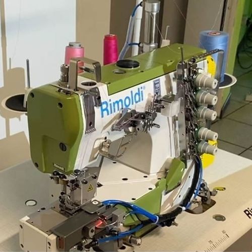 Machine à coudre à bras cylindrique - PL73X103MD64DD/55785 - RIMOLDI - à point de recouvrement / à deux aiguilles / à trois aiguilles